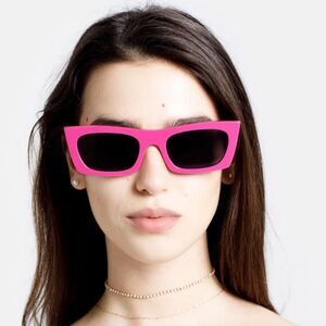 RetroSuperFuture Bold Pink Sunglasses